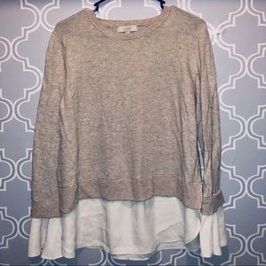 Loft Bell Sleeve Sweater